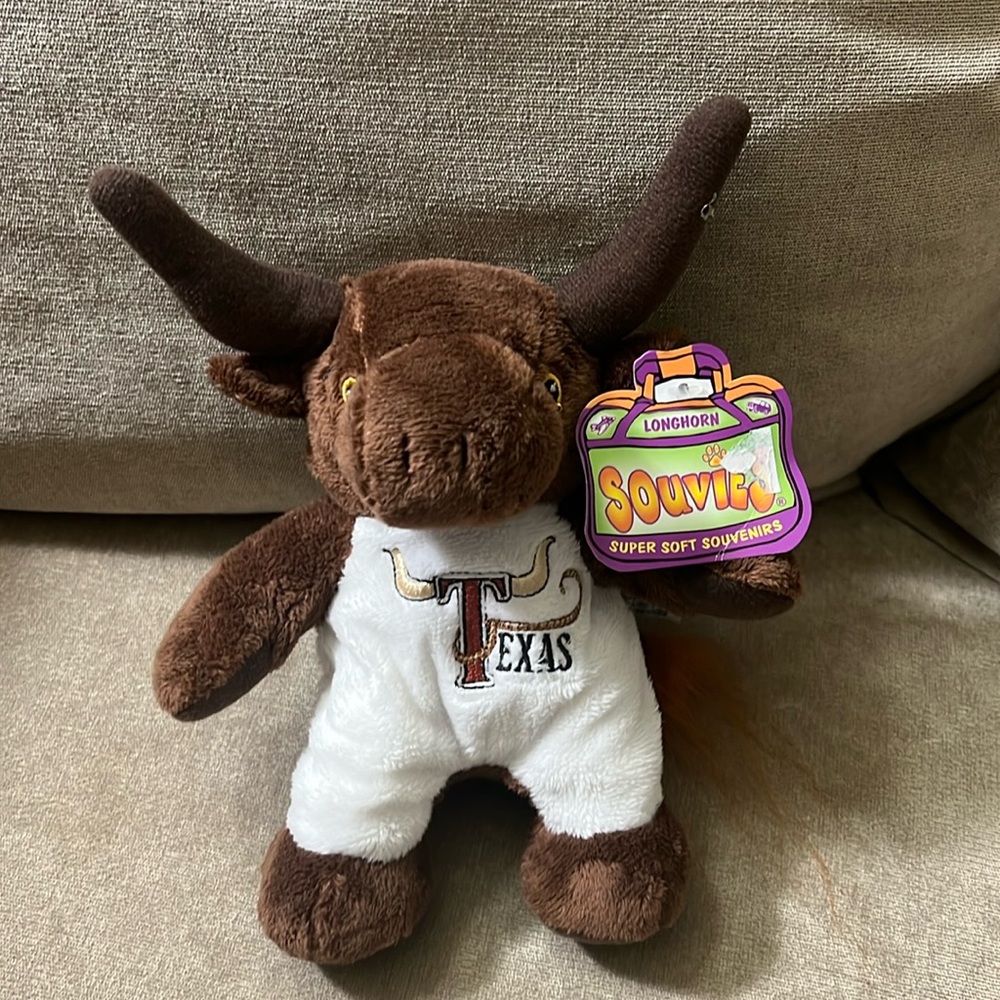 New Texas Longhorn Souvies Stuffed Animal
